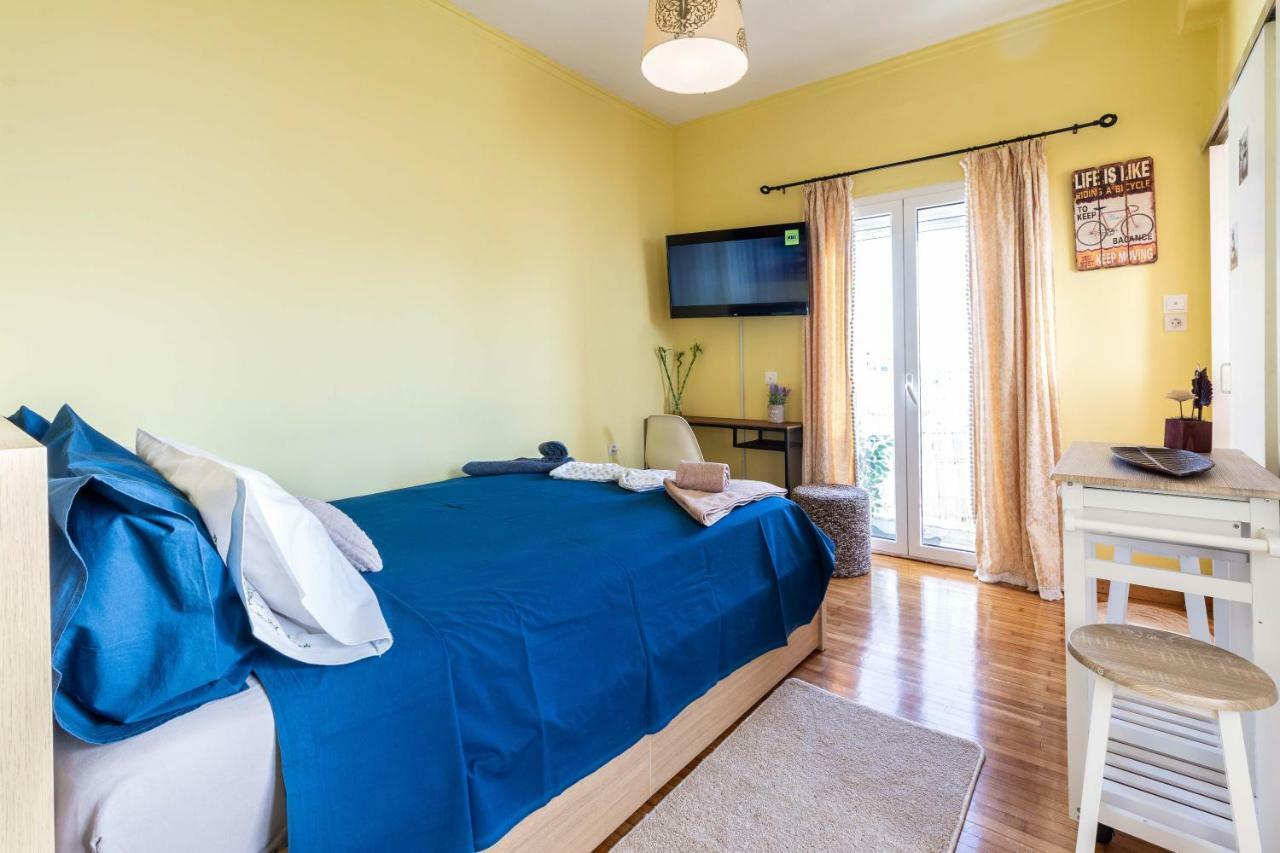 Central 6Th Floor Studio Near Metro & View&200Mbps Athen Exterior foto
